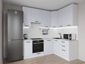 Кухонный гарнитур угловой Смоки 2200*1600 h950 (Стол. 38мм) в Пуровске - purovsk.ok-mebel.com | фото