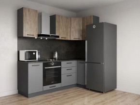 Кухонный гарнитур Умбра 2200*1000 (Стол. 26мм) в Пуровске - purovsk.ok-mebel.com | фото