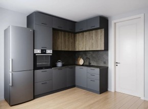 Кухонный гарнитур Умбра 2200*1700 (Стол. 38мм) в Пуровске - purovsk.ok-mebel.com | фото