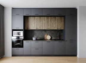 Кухонный гарнитур Умбра 3400 (Стол. 26мм) в Пуровске - purovsk.ok-mebel.com | фото