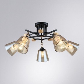 Люстра на штанге Arte Lamp Glassy A5078PL-5BK в Пуровске - purovsk.ok-mebel.com | фото 2