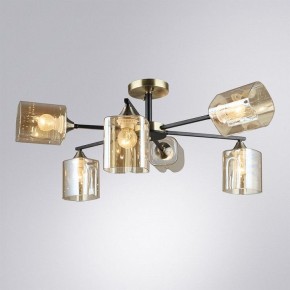 Люстра на штанге Arte Lamp Merci A4185PL-6BK в Пуровске - purovsk.ok-mebel.com | фото 2