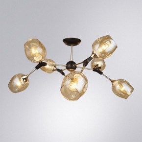 Люстра на штанге Arte Lamp Seppia A4211PL-8BK в Пуровске - purovsk.ok-mebel.com | фото 2