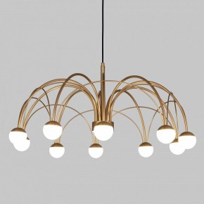Люстра на штанге Eurosvet Ragno 90030/10 LED золото в Пуровске - purovsk.ok-mebel.com | фото 4