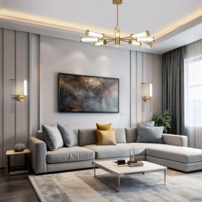 Люстра на штанге Eurosvet Stark 50386 LED латунь в Пуровске - purovsk.ok-mebel.com | фото 3