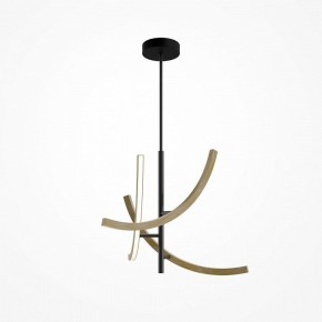 Люстра на штанге Maytoni Wabi MOD428PL-L27BK в Пуровске - purovsk.ok-mebel.com | фото 3