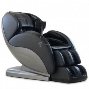 Массажное кресло PS6500 черно-серебряное в Пуровске - purovsk.ok-mebel.com | фото