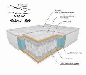 Матрас Soft 800*1900/1950/2000*h200 в Пуровске - purovsk.ok-mebel.com | фото