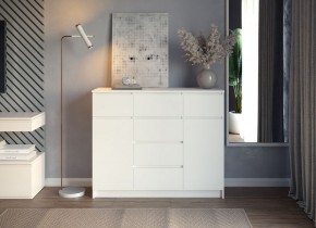 МОРИ МК 1200.4 Комод (белый) в Пуровске - purovsk.ok-mebel.com | фото 3