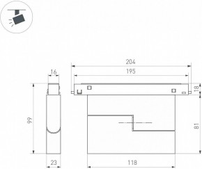 Накладной светильник Arlight MAG-ORIENT 049994 в Пуровске - purovsk.ok-mebel.com | фото 2