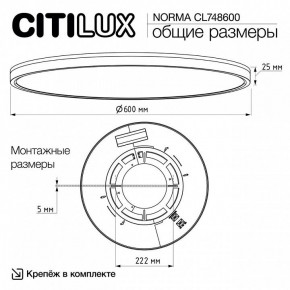 Накладной светильник Citilux Norma CL748600 в Пуровске - purovsk.ok-mebel.com | фото 10