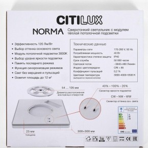 Накладной светильник Citilux Norma CL748K301 в Пуровске - purovsk.ok-mebel.com | фото 8