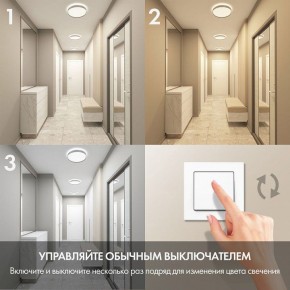 Накладной светильник Denkirs PLATO DK6511-WH/1 в Пуровске - purovsk.ok-mebel.com | фото 6