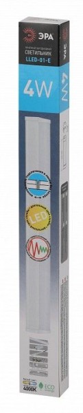 Накладной светильник Эра  LLED-01-04W-4000-E в Пуровске - purovsk.ok-mebel.com | фото 6