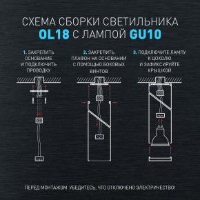 Накладной светильник Эра OL18 BK Б0054385 в Пуровске - purovsk.ok-mebel.com | фото 5