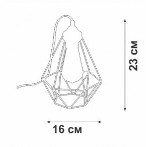 Настольная лампа декоративная Vitaluce V2803 V2803-1/1L в Пуровске - purovsk.ok-mebel.com | фото 3