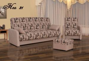 Комплект мягкой мебели НЕО 21М (3+1+ Пуф) в Пуровске - purovsk.ok-mebel.com | фото 1