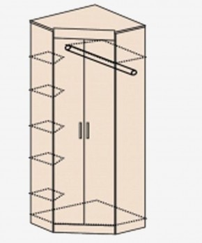 НИКА Н5 Шкаф угловой без зеркала в Пуровске - purovsk.ok-mebel.com | фото 3