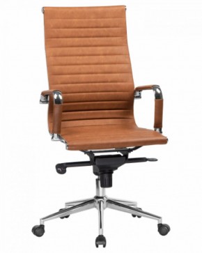 Офисное кресло для руководителей DOBRIN CLARK LMR-101F светло-коричневый №321 в Пуровске - purovsk.ok-mebel.com | фото 1