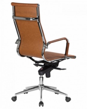 Офисное кресло для руководителей DOBRIN CLARK LMR-101F светло-коричневый №321 в Пуровске - purovsk.ok-mebel.com | фото 4