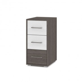 ОЛИВИЯ О62 Комод-тумба (анкор темный/анкор светлый) в Пуровске - purovsk.ok-mebel.com | фото