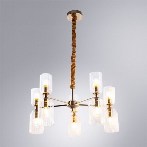 Подвесная люстра Arte Lamp Charm A1623LM-10GO в Пуровске - purovsk.ok-mebel.com | фото 3