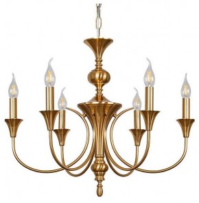 Подвесная люстра Arte Lamp Collinetta A4094LM-6PB в Пуровске - purovsk.ok-mebel.com | фото