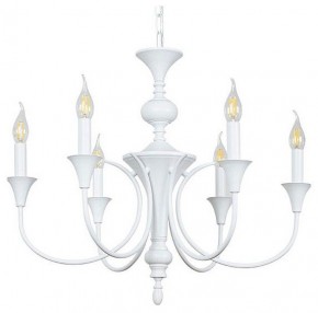 Подвесная люстра Arte Lamp Collinetta A4094LM-6WH в Пуровске - purovsk.ok-mebel.com | фото