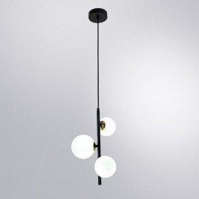 Подвесная люстра Arte Lamp Gemini A2243SP-3BK в Пуровске - purovsk.ok-mebel.com | фото 3
