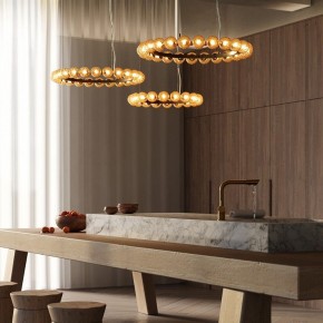 Подвесная люстра Maytoni Ambre MOD331PL-L42BS3K в Пуровске - purovsk.ok-mebel.com | фото 3