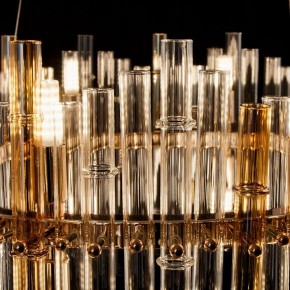 Подвесной светильник Arte Lamp Crystalla A4111LM-16GO в Пуровске - purovsk.ok-mebel.com | фото 6
