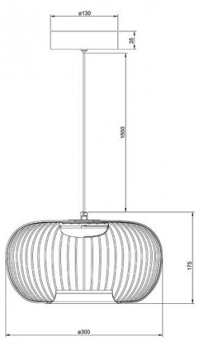 Подвесной светильник Arte Lamp Flare A3527SP-12BK в Пуровске - purovsk.ok-mebel.com | фото 3