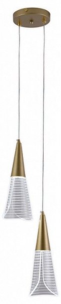 Подвесной светильник Natali Kovaltseva Triangle LED LAMPS 81117/2C в Пуровске - purovsk.ok-mebel.com | фото 2