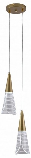 Подвесной светильник Natali Kovaltseva Triangle LED LAMPS 81117/2C в Пуровске - purovsk.ok-mebel.com | фото 3