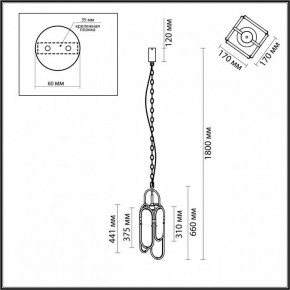 Подвесной светильник Odeon Light Milano 7066/15L в Пуровске - purovsk.ok-mebel.com | фото 7