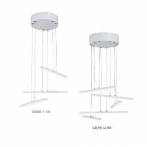 Подвесной светильник Vitaluce V3046 V3046-0/3S в Пуровске - purovsk.ok-mebel.com | фото 4