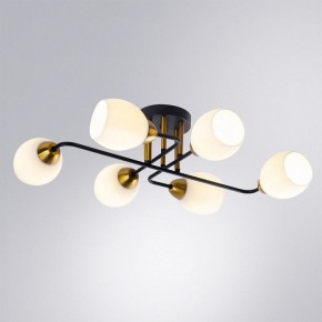Потолочная люстра Arte Lamp Andrea A8141PL-6BK в Пуровске - purovsk.ok-mebel.com | фото 2
