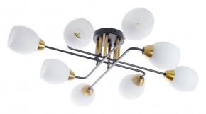 Потолочная люстра Arte Lamp Andrea A8141PL-8BK в Пуровске - purovsk.ok-mebel.com | фото