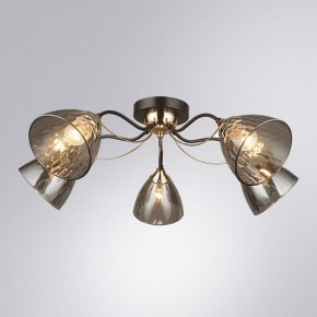 Потолочная люстра Arte Lamp Lily A4366PL-5BK в Пуровске - purovsk.ok-mebel.com | фото 2