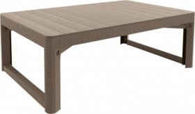 Раскладной стол Лион с регулируемой высотой столешницы (Lyon rattan table) капучино (h400/650) в Пуровске - purovsk.ok-mebel.com | фото 4