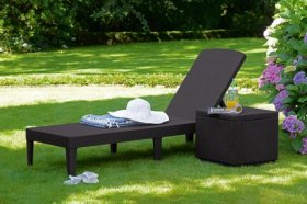 Шезлонг Джайпур (Jaipur Sun lounger) виски-коричневый в Пуровске - purovsk.ok-mebel.com | фото 2