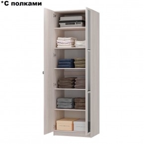 Шкаф 2-х створчатый Зарина ШК-01 (ясень белый) в Пуровске - purovsk.ok-mebel.com | фото 3