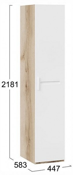 Шкаф для белья Фьюжн ТД-260.07.01 в Пуровске - purovsk.ok-mebel.com | фото 4