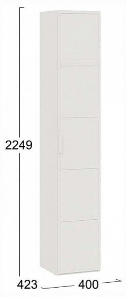 Шкаф для белья Стелла Исп.2 в Пуровске - purovsk.ok-mebel.com | фото 4