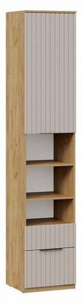 Шкаф комбинированный Хилтон Исп. 2 в Пуровске - purovsk.ok-mebel.com | фото 2