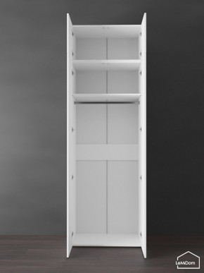Шкаф с антресолью Linnea MHR-2POA-1 2450х800х510 (Белый-М 11.1.2) в Пуровске - purovsk.ok-mebel.com | фото 4