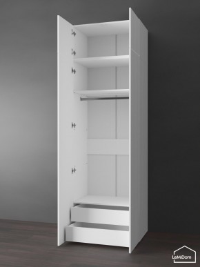 Шкаф с антресолью Linnea MHR-2POA-3 2450х800х510 (Белый-М 11.1.1) в Пуровске - purovsk.ok-mebel.com | фото 6