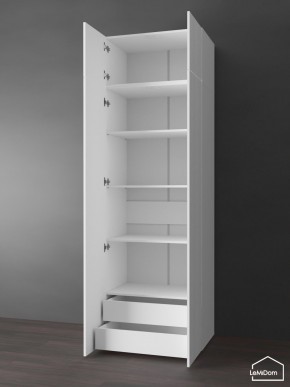 Шкаф с антресолью Linnea MHR-2POA-4 2450х800х510 (Белый-М 11.1.1) в Пуровске - purovsk.ok-mebel.com | фото 5
