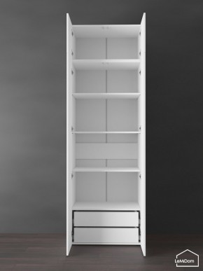 Шкаф с антресолью Linnea MHR-2POA-4 2450х800х510 (Белый-М 11.1.1) в Пуровске - purovsk.ok-mebel.com | фото 6