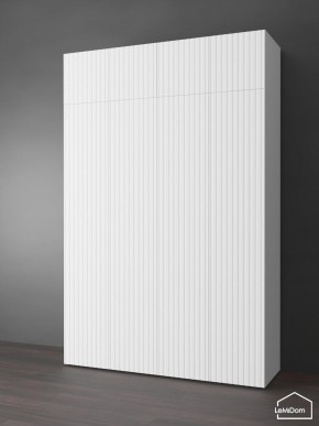 Шкаф с антресолью Linnea MHR-4POA-2 2450х1600х510 (Белый-М 11.1.2) в Пуровске - purovsk.ok-mebel.com | фото